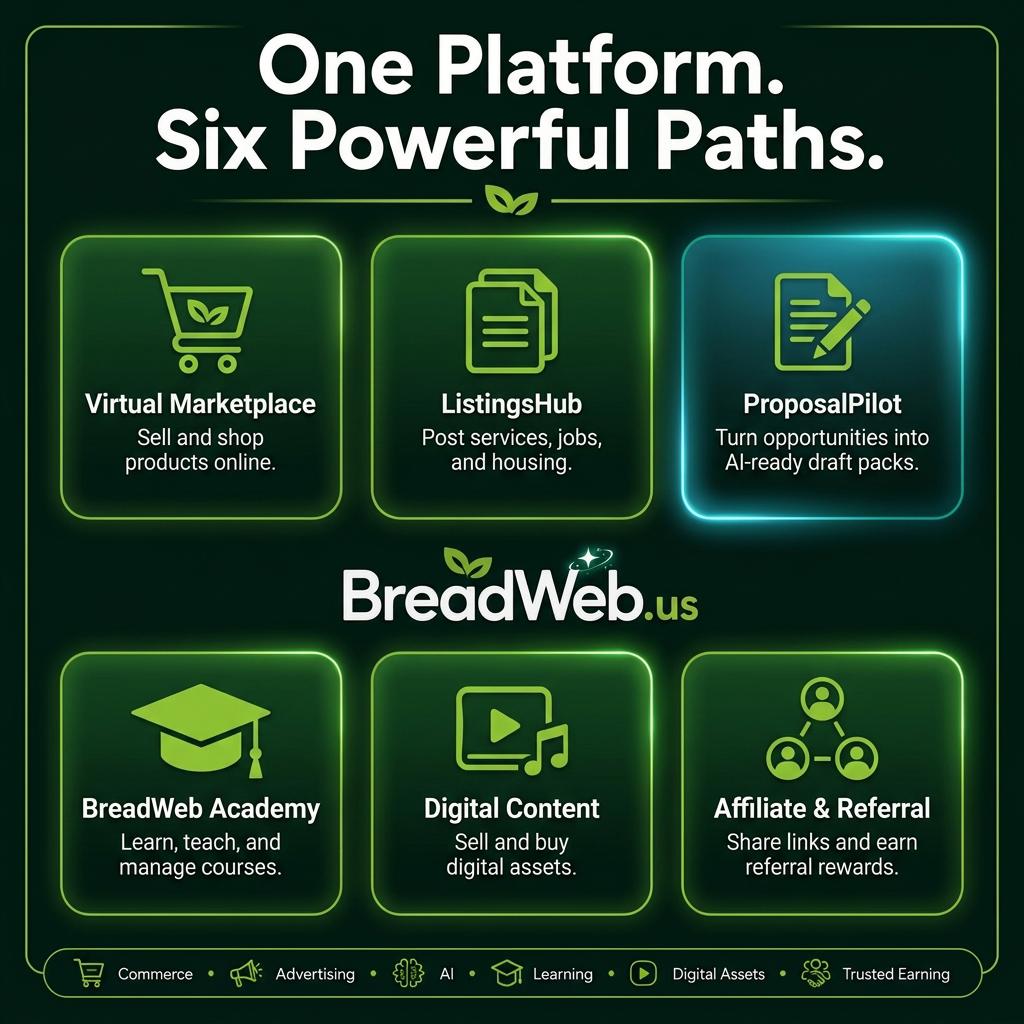 BreadWeb LLC Unpaid Digital Business & Technology Learning Internship